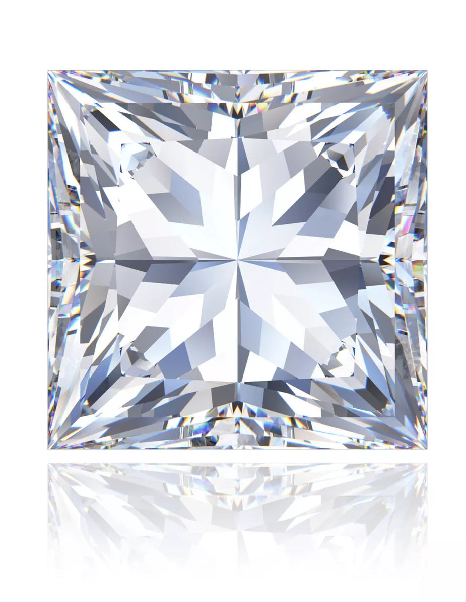 2.3 Ct. Princess Wholesale IGI Certified Lab Grown Loose Diamond. (Clarity VVS2 / F Color)