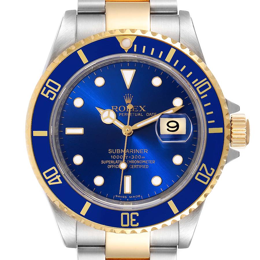 Rolex 2023 Submariner Date Steel & Gold 18K Blue NEW. Full set for $18,500  for sale from a Trusted Seller on Chrono24