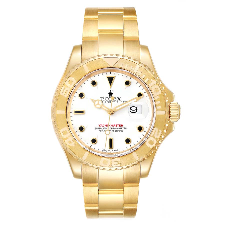 ROLEX Yacht Master Solid Yellow Gold 40mm Complete