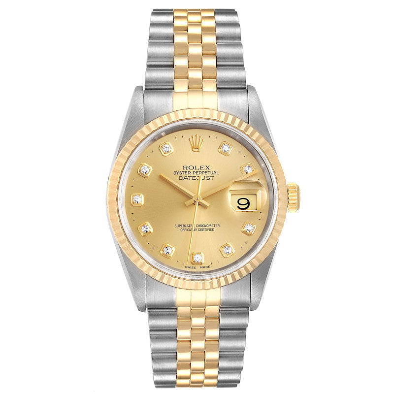 Ladies Rolex 26mm DateJust Two Tone 18K Yellow Gold / Stainless Steel –  Monaco Jewelers
