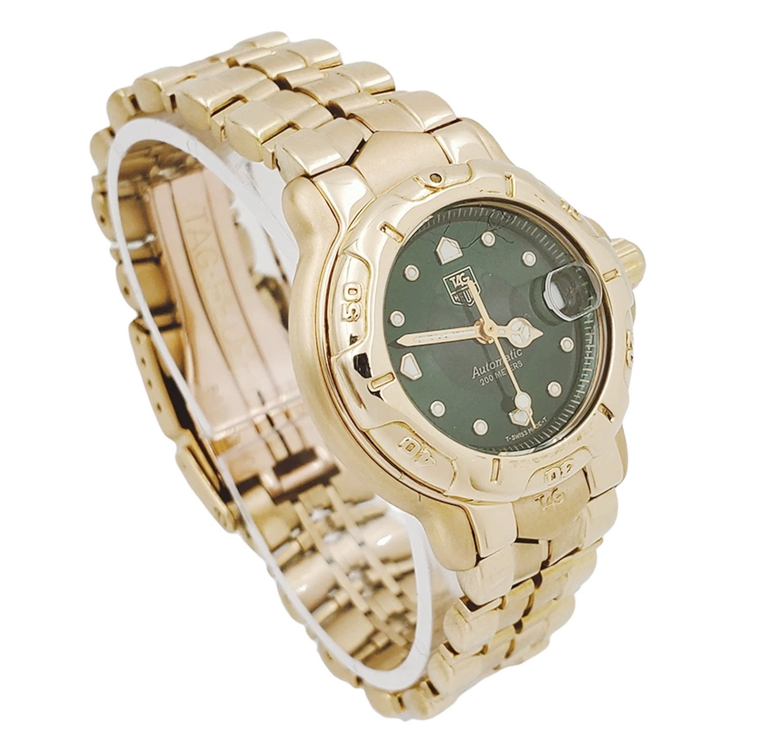 Tag Heuer Link WAT1452.BB0955 Women's 18K Yellow Gold Quartz Watch